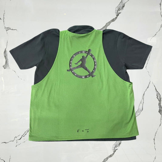 OFF-WHITE x Jordan Top Green Black Jersey