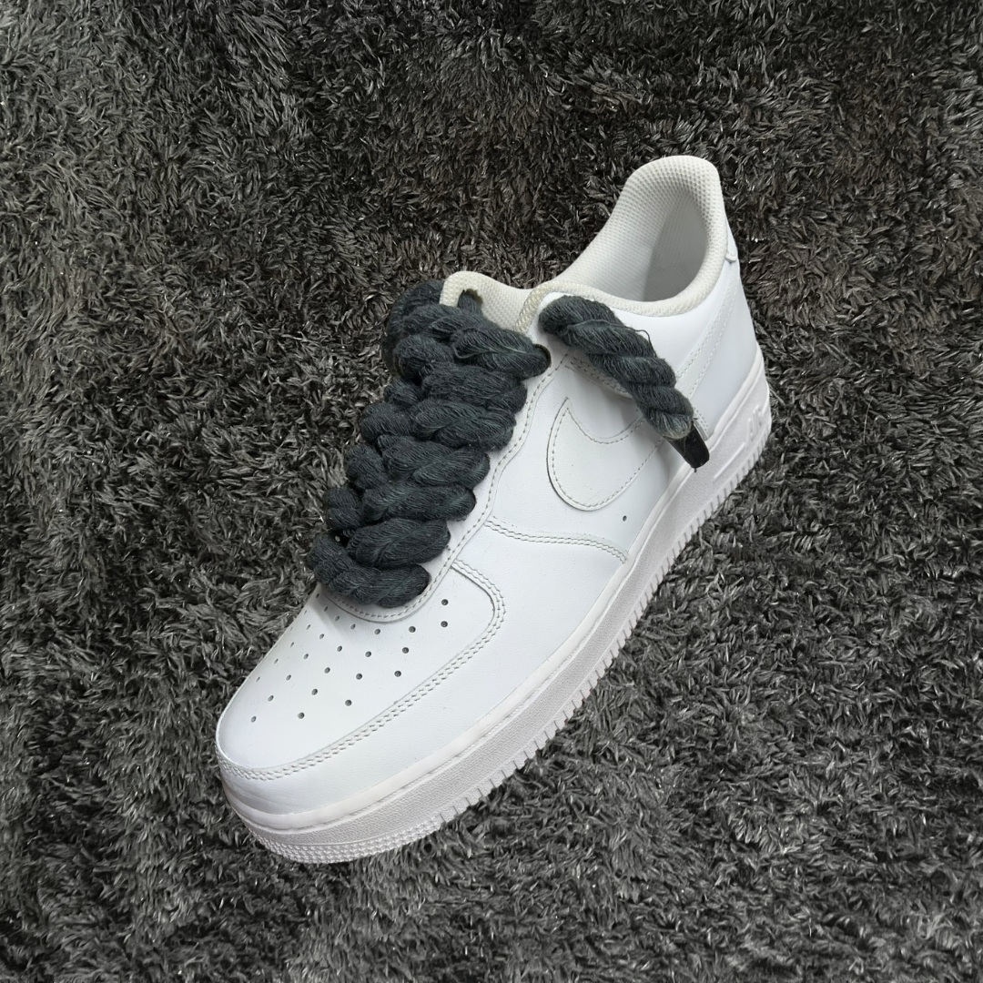 Air Force 1 Rope White Grey (Custom)