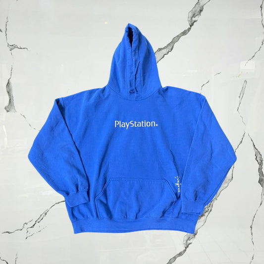 Travis Scott Motherboard III Royal Blue Hoodie