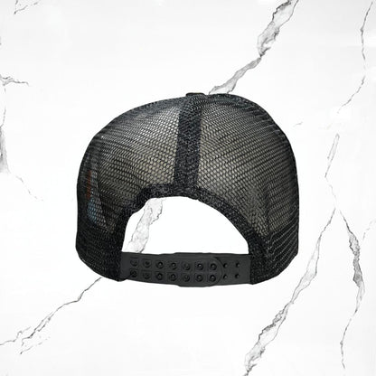 Palida Trucker Hat Parches Colors White Black Cap