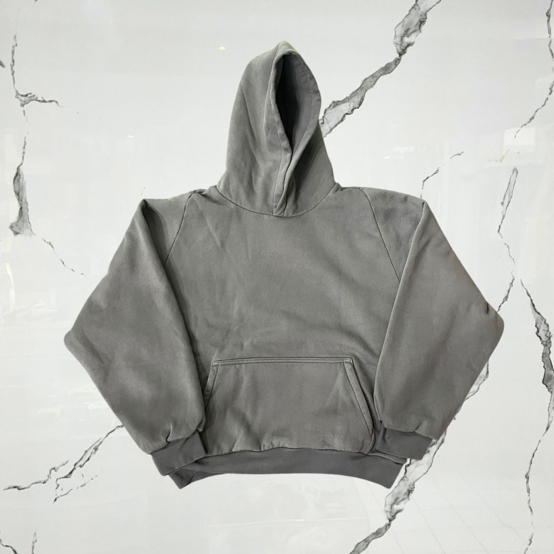 Yeezy Gap Shrunken Grey Hoodie