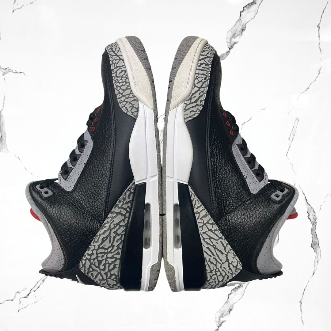 Jordan 3 Retro Black Cement (2018) (De Uso) - Urban Utility