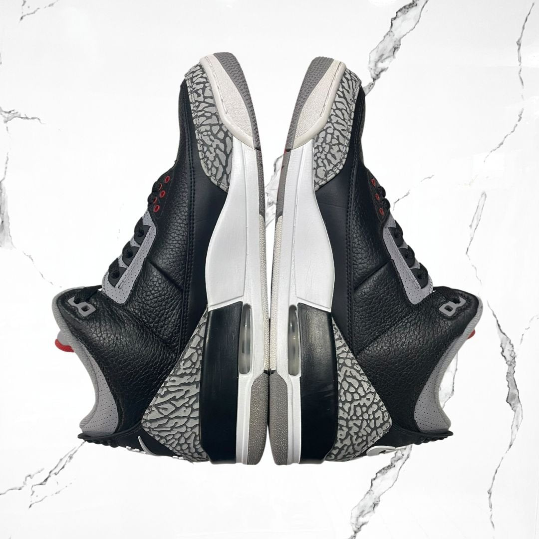 Jordan 3 Retro Black Cement (2018) (De Uso) - Urban Utility