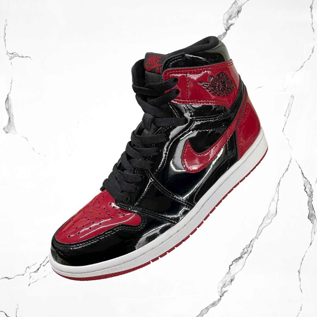 Jordan 1 High Patent Bred (De Uso) - Urban Utility