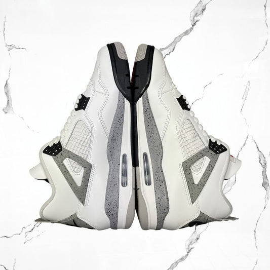 Jordan 4 White Cement (2025) (De Uso) - Urban Utility