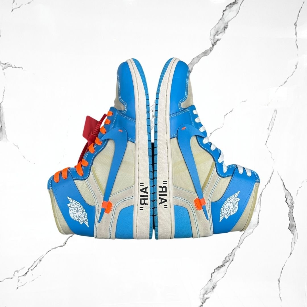 Jordan 1 Off - White University Blue (De Uso) - Urban Utility