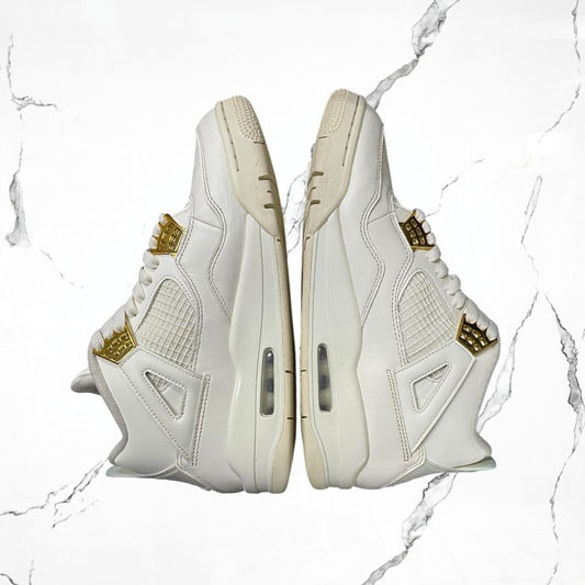 Jordan 4 Metallic Gold (Women's) (De Uso) - Urban Utility