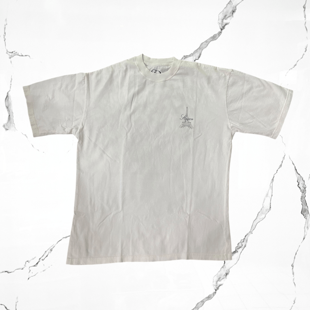 Stay On It Felt Like Paris Bone T-shirt - Urban Utility