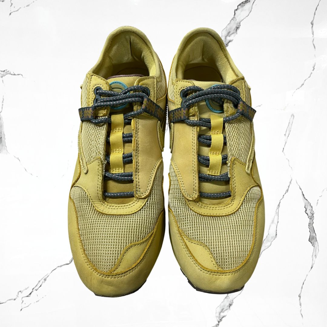 Nike Air Max 1 Travis Scott Cactus Jack Saturn Gold (De Uso)