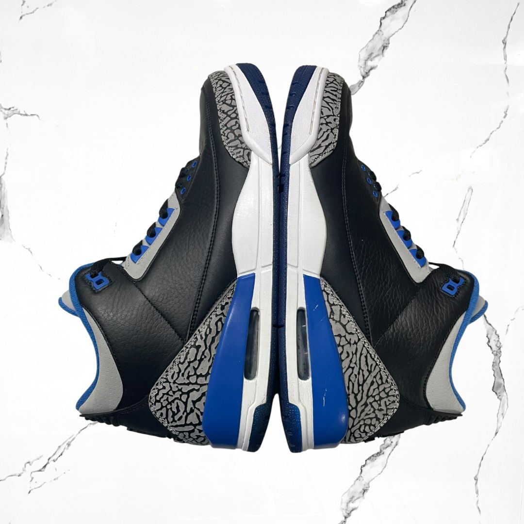 Jordan 3 Retro Sport Blue (De Uso) - Urban Utility