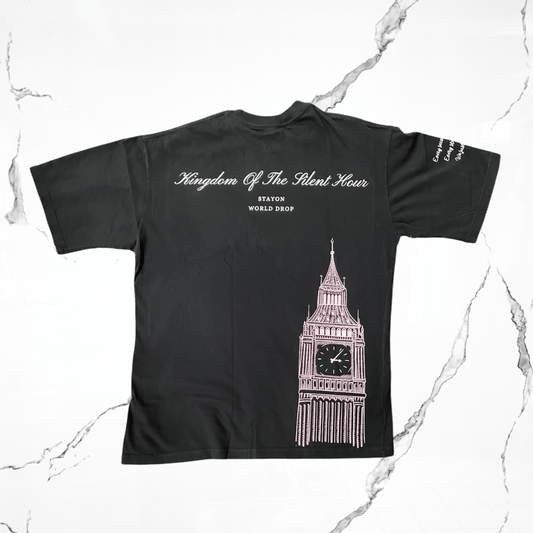 Stay On Big Ben Black T-shirt - Urban Utility