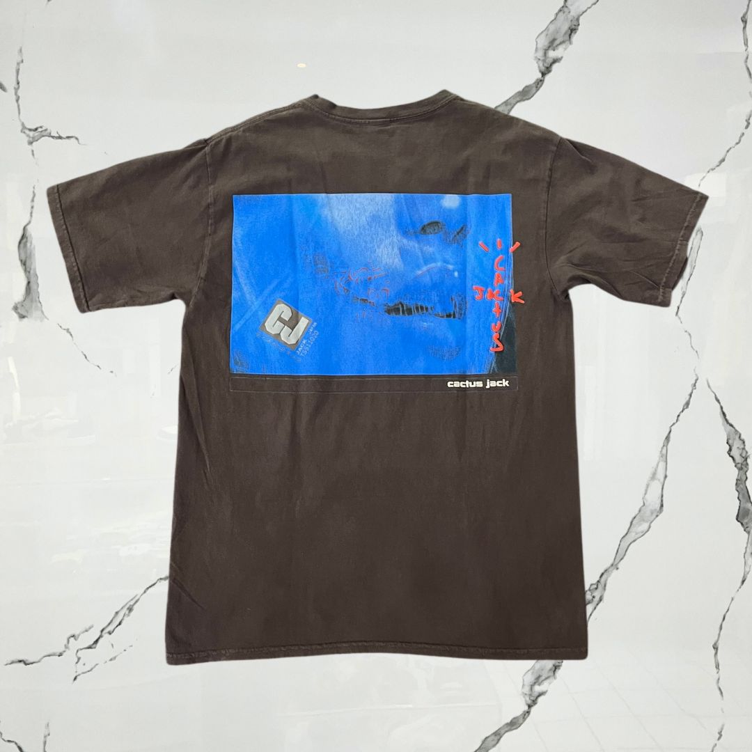 Travis Scott CJ Digital Girl Brown T-shirt