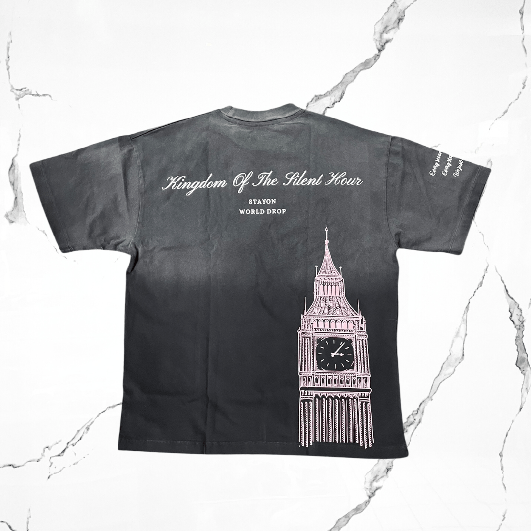 Stay On Big Ben Washed T-shirt - Urban Utility
