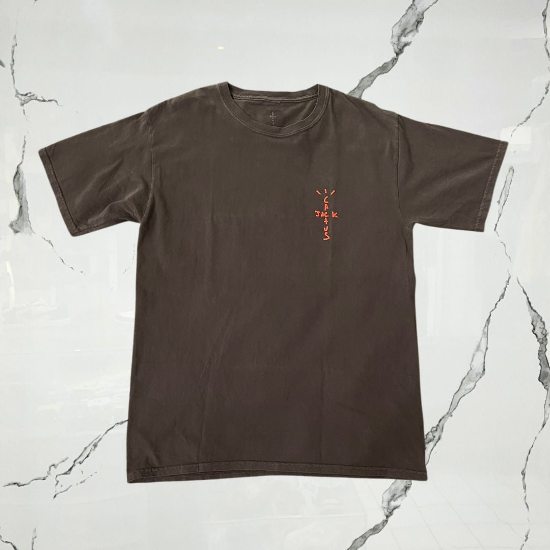 Travis Scott CJ Digital Girl Brown T-shirt