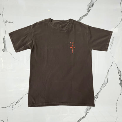 Travis Scott CJ Digital Girl Brown T-shirt - Urban Utility
