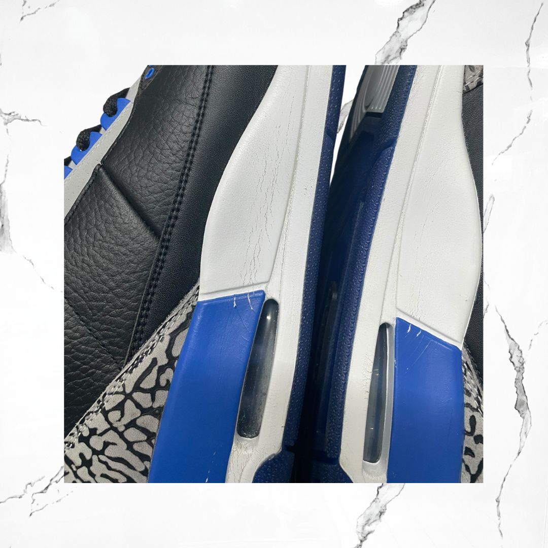 Jordan 3 Retro Sport Blue (De Uso) - Urban Utility