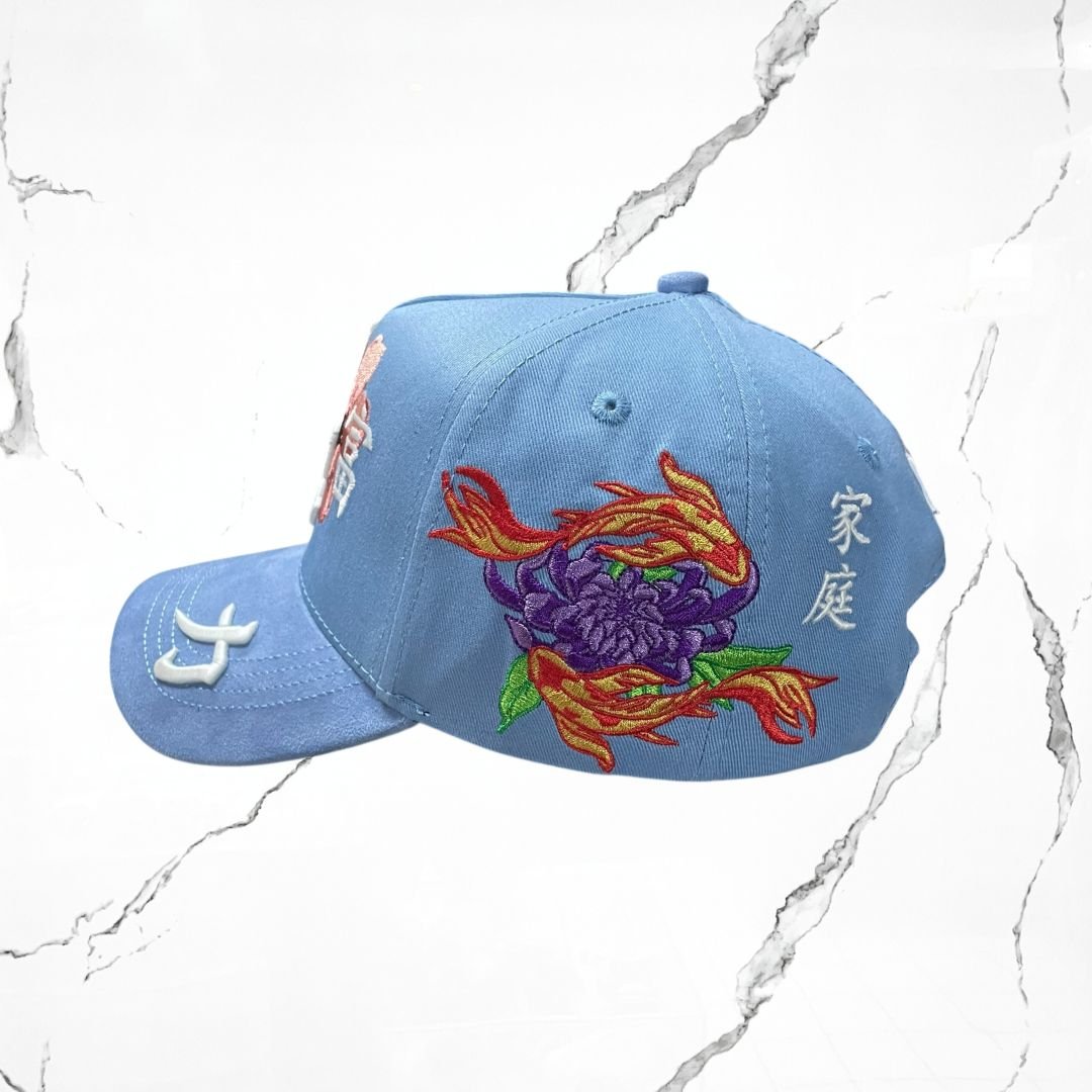 El Dreamer Hats Kanji Blue Cap - Urban Utility