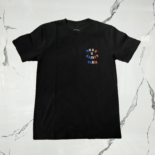 Born x Raised Paris Black T-shirt