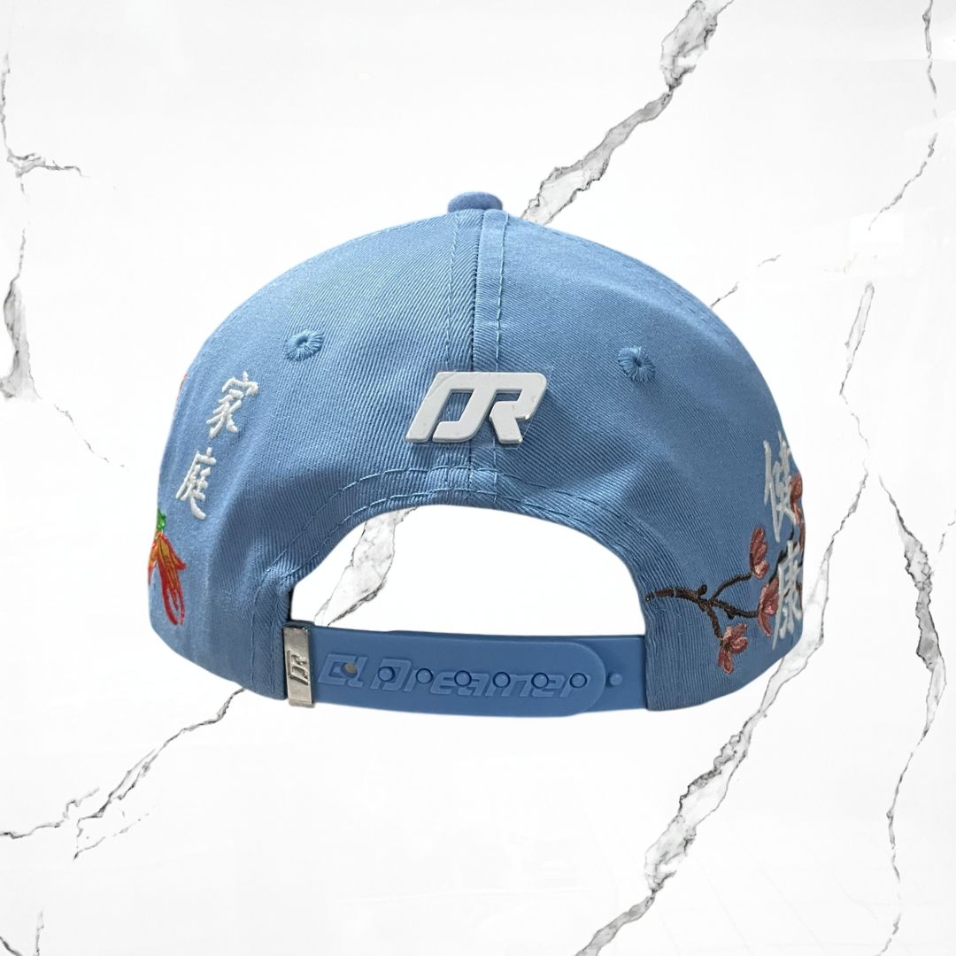 El Dreamer Hats Kanji Blue Cap - Urban Utility