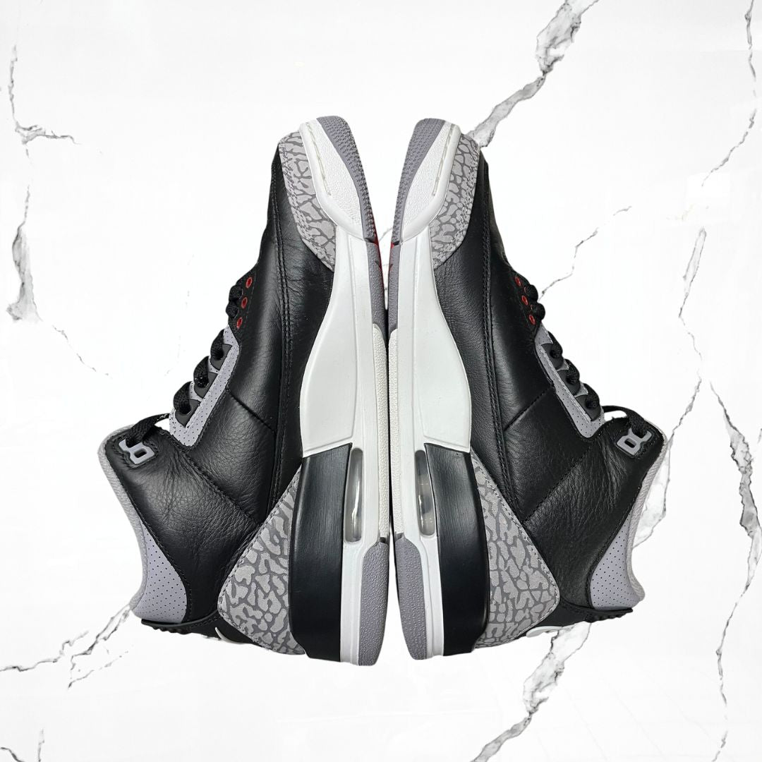 Jordan 3 Black Cement 2024 (De Uso) - Urban Utility