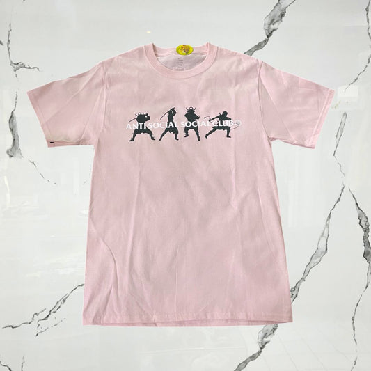 Anti Social Social Club x Assassin's Creed Shadows Pink T-shirt