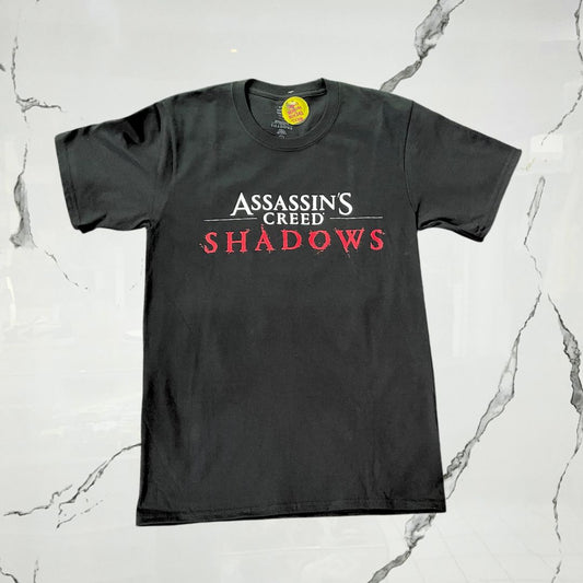 Anti Social Social CLub x Assassin's Creed Shadows Black Red T-shirt