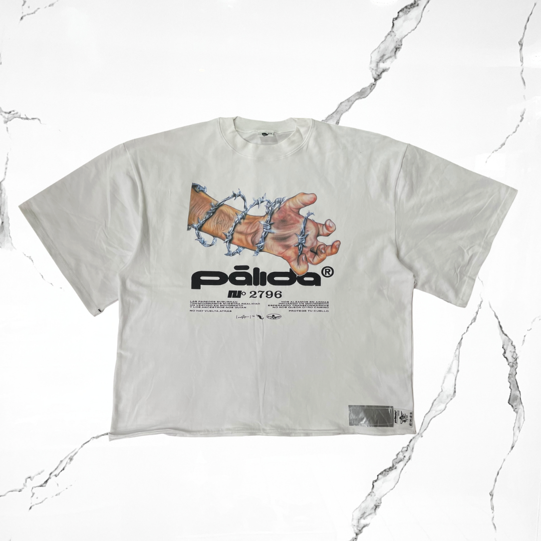 Palida Mano Puas White T-shirt