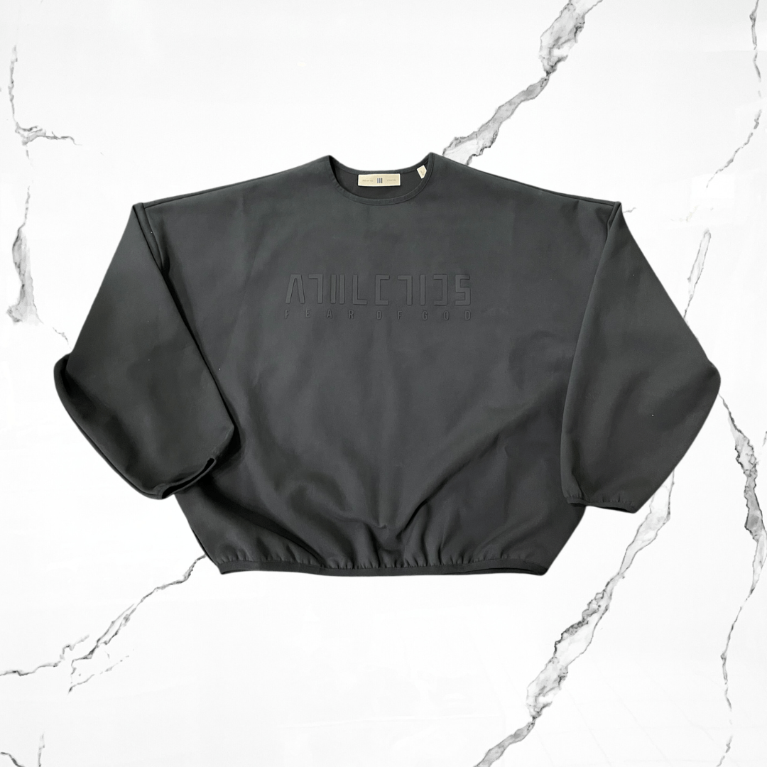 Adidas Fear of God Athletics Suede Fleece Crewneck - Urban Utility