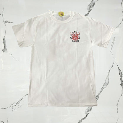 Anti Social Social Club x Assassin's Creed Shadows White Red T-shirt - Urban Utility