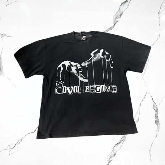 Civilregime Hands Black T-Shirt - Urban Utility