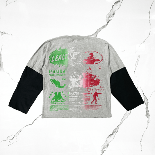 Palida Che Maria Felix Grey Black Long Sleeve - Urban Utility
