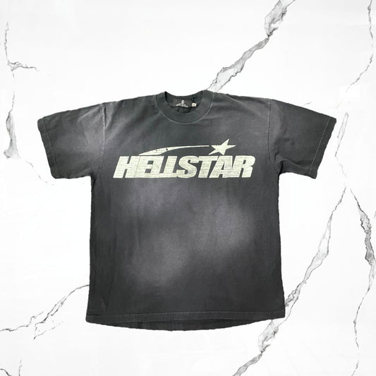 Hellstar Classic Logo Glow In the Dark Black T-shirt