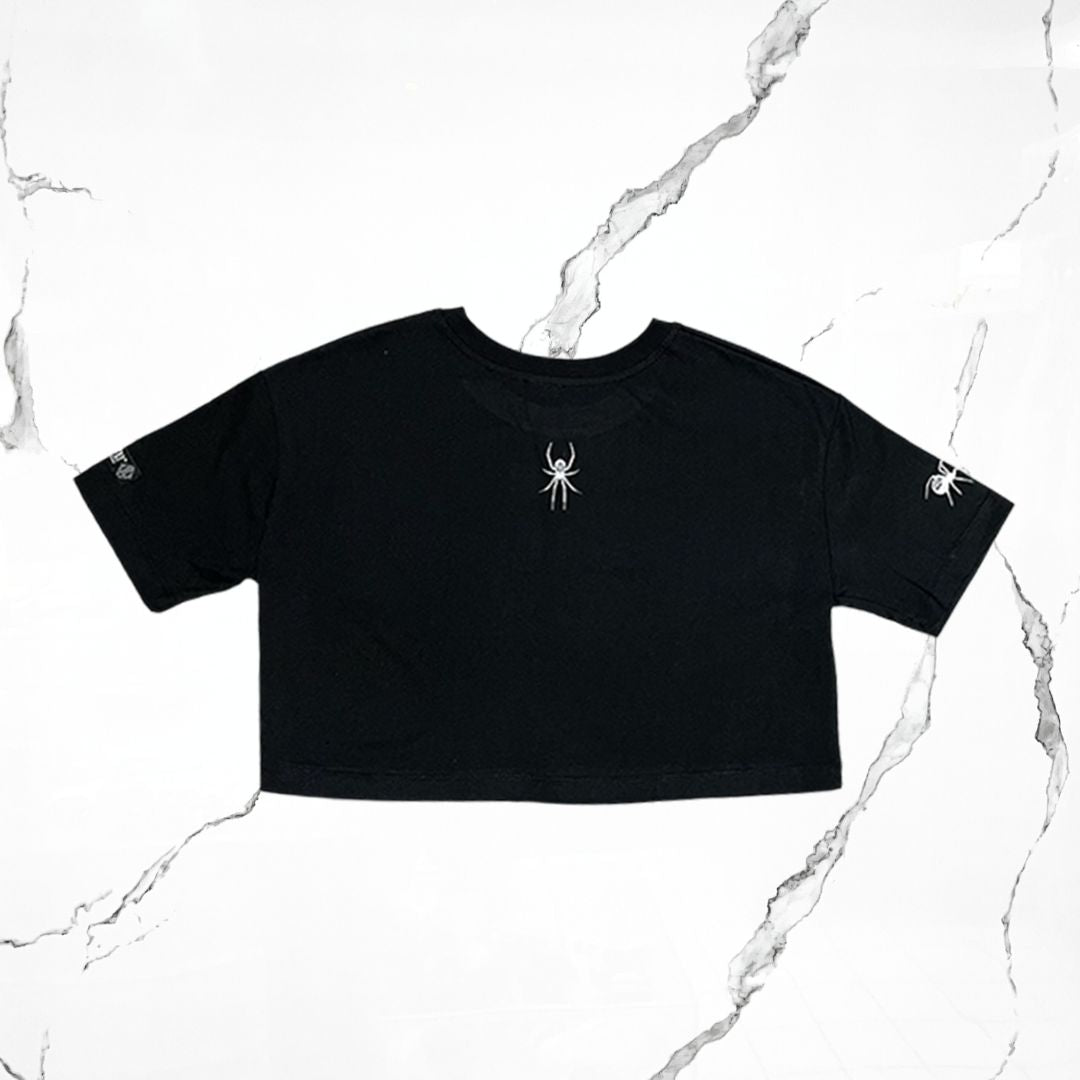 Urban Utility Widow Black Crop Top - Urban Utility