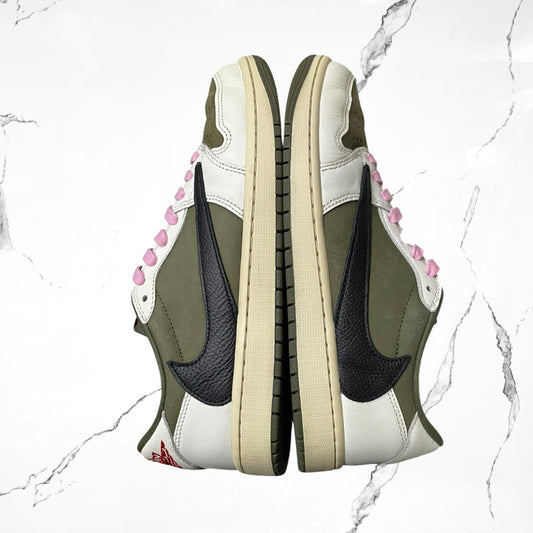Jordan 1 Low OG Travis Scott Medium Olive (De Uso) - Urban Utility