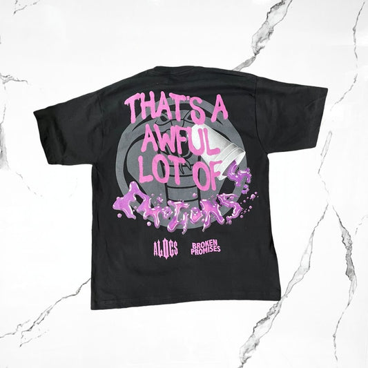 That's A Awful Lot Of Cough Syrup Broken Promises ALOCS Black Purple - Urban Utility