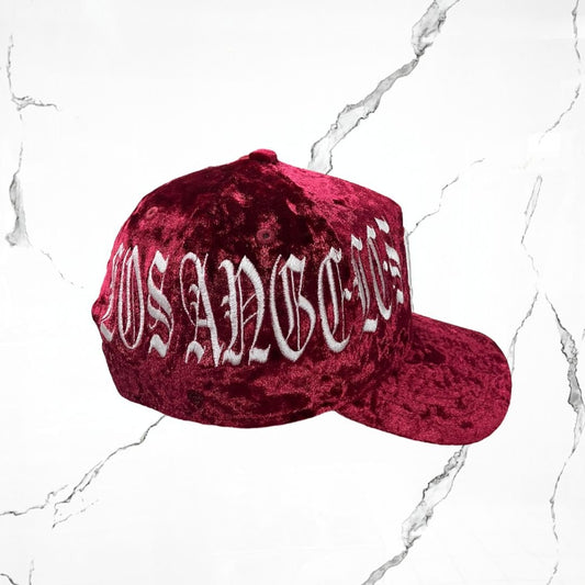 New Era 9Forty LA Red Velvet Cap - Urban Utility