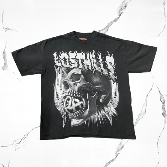 Lost Hills Skull Black White T-shirt - Urban Utility