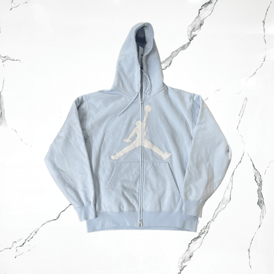 Supreme x Jordan Light Blue Hoodie Sweatshirt - Urban Utility