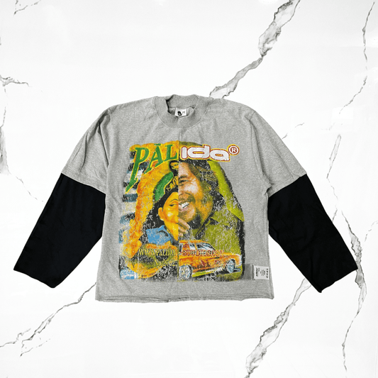 Palida Che Maria Felix Grey Black Long Sleeve - Urban Utility