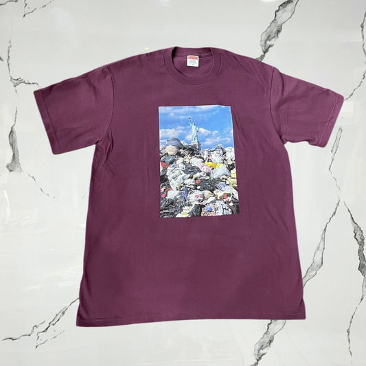 Supreme Trash Eggplant T-shirt - Urban Utility