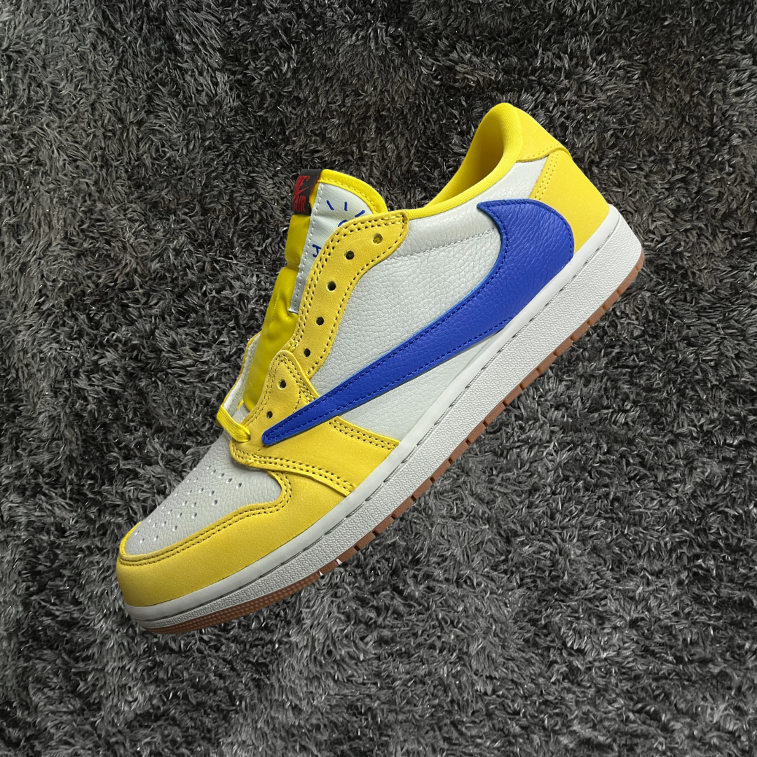 Jordan 1 Low Travis Scott Canary (W)