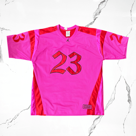 Supreme x Jordan Pink Red Jersey - Urban Utility