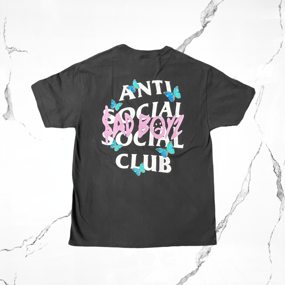 Antisocial Social Club x Sad Boyz Butterfly T-shirt - Urban Utility