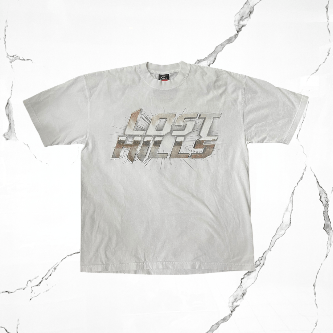 Lost Hills White Crystal T-shirt - Urban Utility