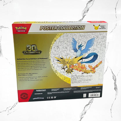 Pokémon Trading Card Game 30th Celebration Poster Collection
