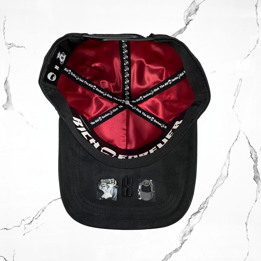 Barbas Hats x Rich The Kid Star Black White Cap - Urban Utility