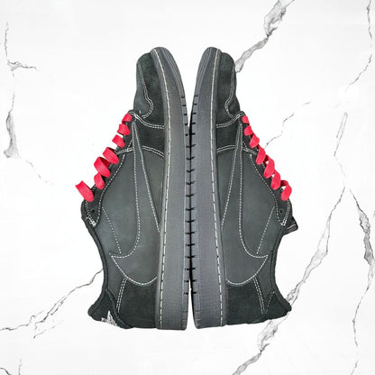 Jordan 1 Low Travis Scott Black Phantom (De Uso) - Urban Utility