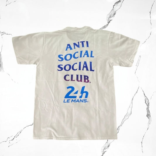 Anti Social Social Club 24 hours Of Le Mans White T-shirt - Urban Utility