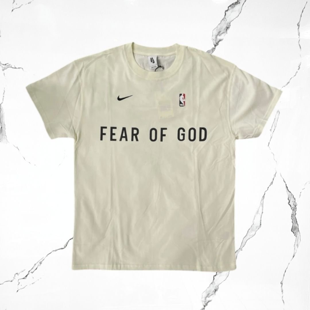 Nike Jerry Lorenzo x Fear Of God NBA Cream T-shirt - Urban Utility