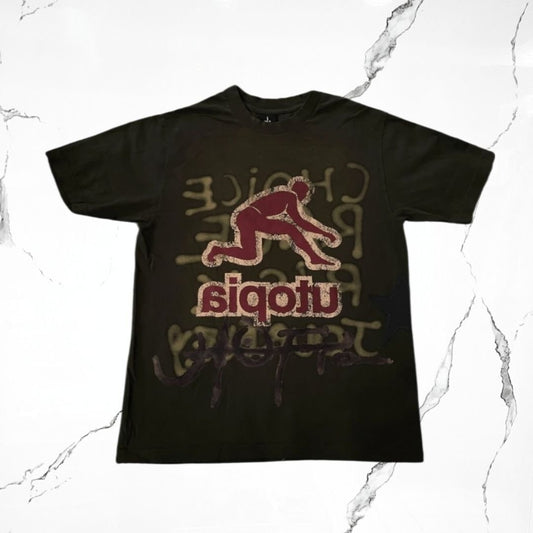 Cactus Jack Utopia Olive T-shirt - Urban Utility